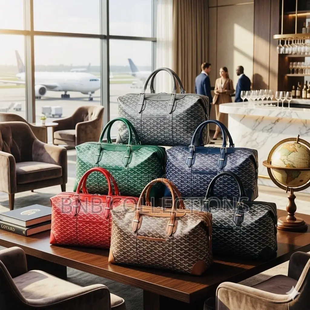 Goyard Quality Unisex Traveling Duffel Leather Bag