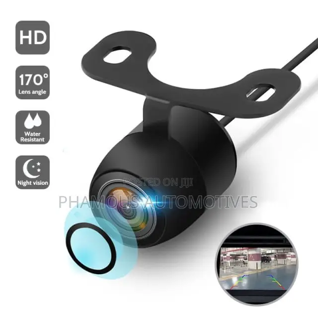 Backup Camera Flush Mount Waterproof Rear View Reverse Led