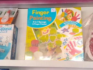 Finger Painting 2 In 1 Sponge Finger Paints