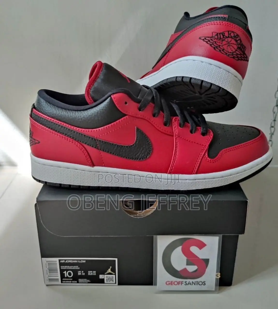 Original Air Jordan 1 Low Reverse Bred