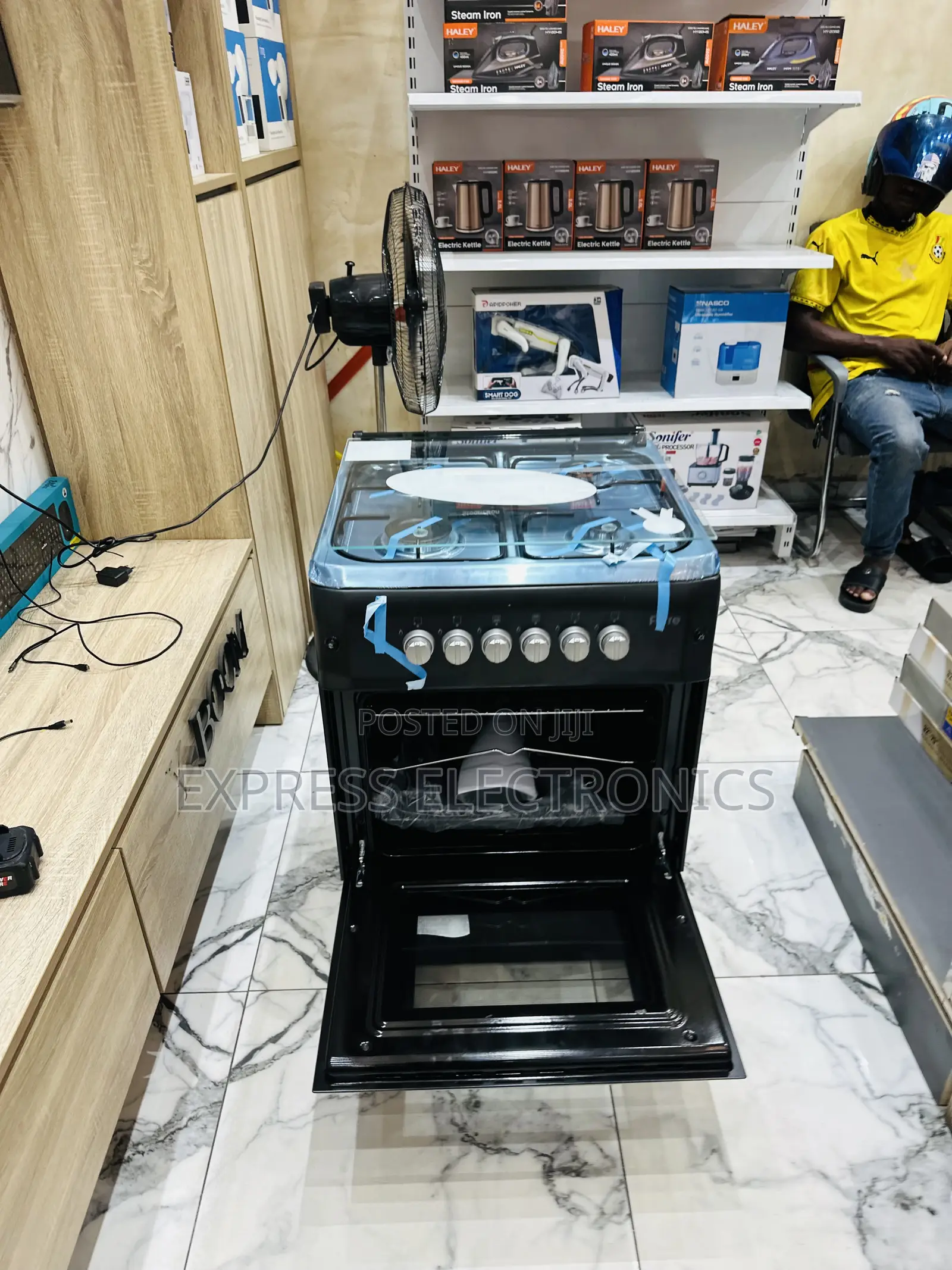 Quality Sleek Smart Volcano Gas Oven 4burner 60/60