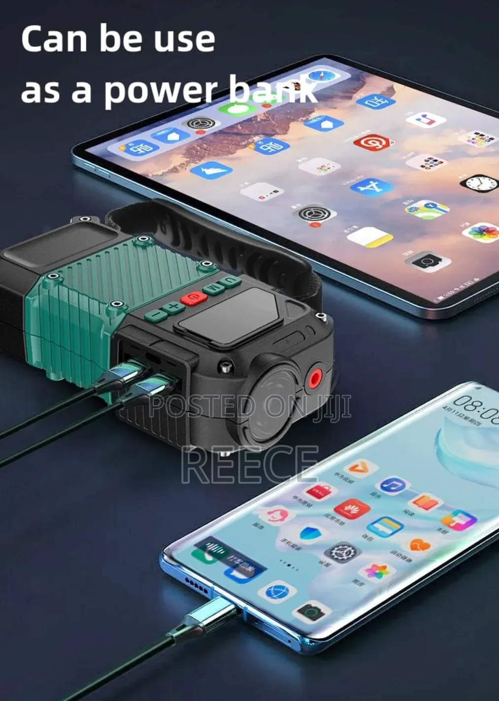 Car Power Supply and Tire Inflator Machine