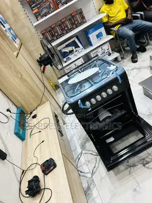 Durable Materials Black Smart Gas Cooker Oven 4b 60/60