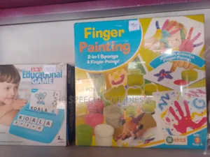 Finger Painting 2 In 1 Sponge Finger Paints