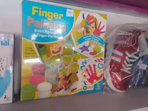 Finger Painting 2 In 1 Sponge Finger Paints