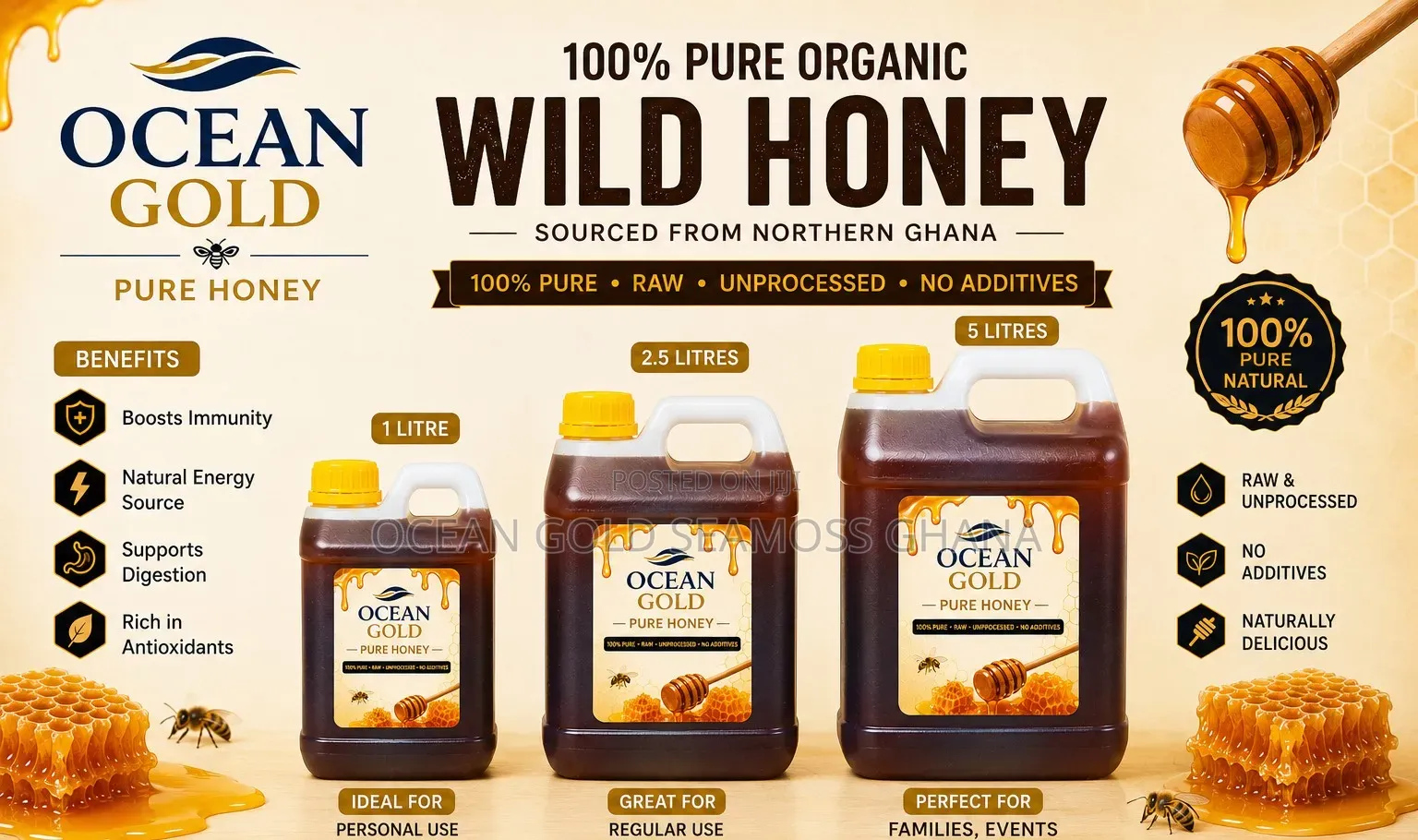 Ocean Gold Pure Honey