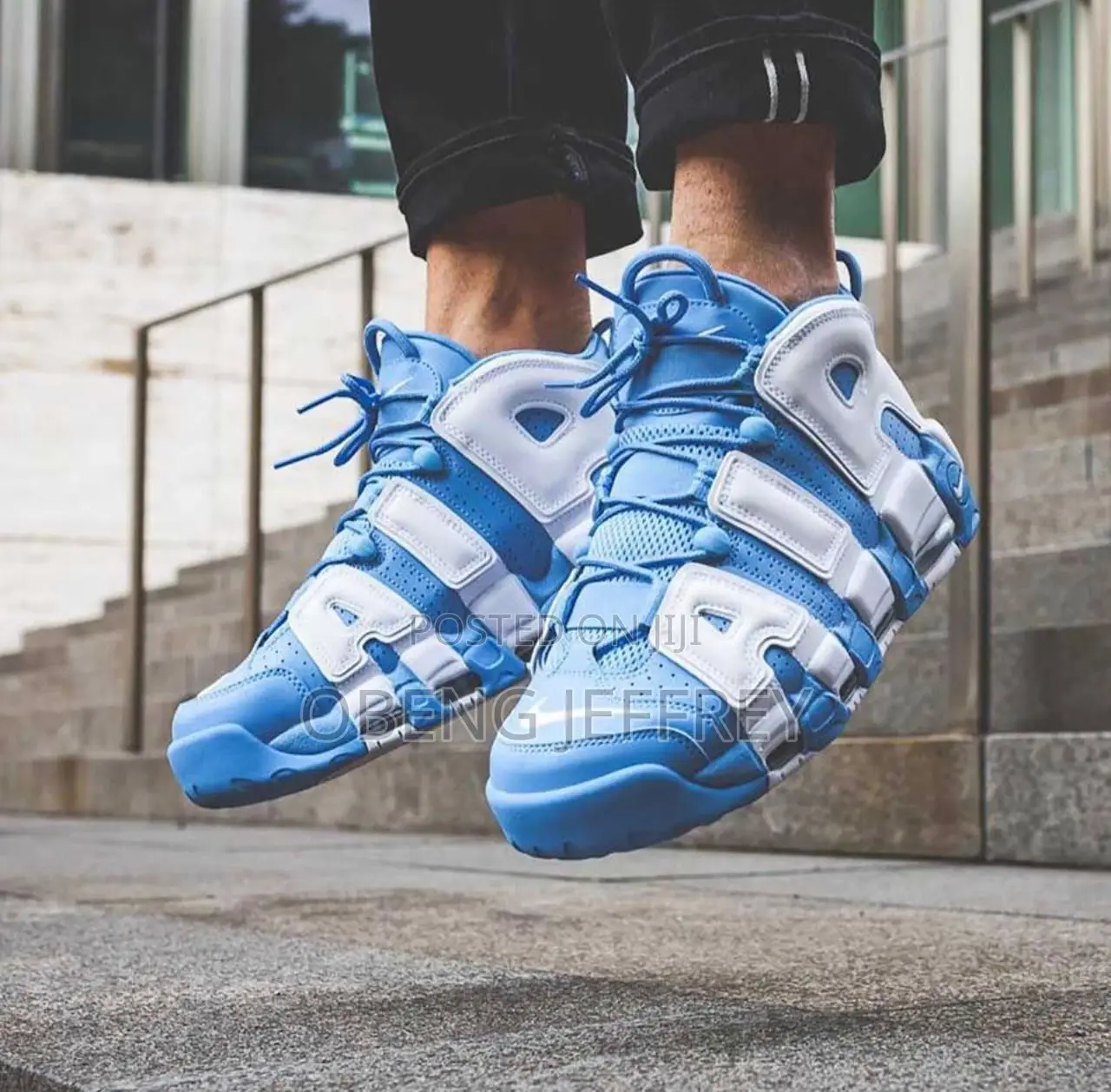 Original Nike Air Uptempo Blue/White
