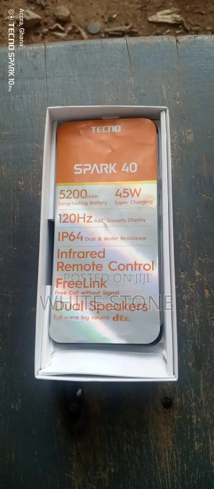 New Tecno Spark 40 128 GB Black