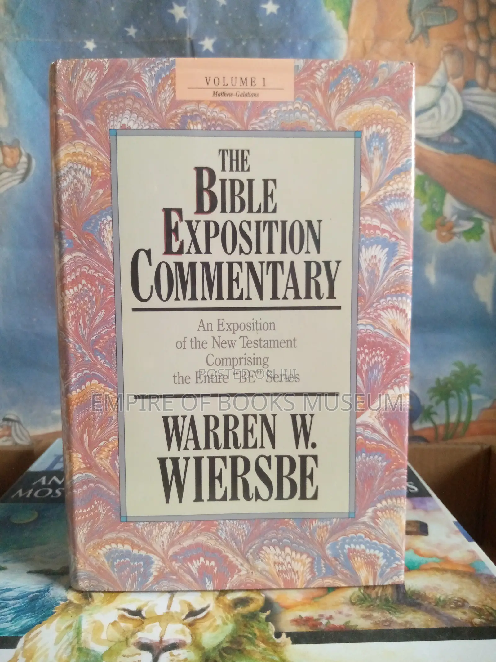 The Bible Expository Commentary Warren Wiersby 2 Volume Set