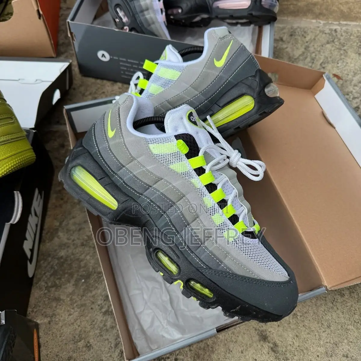 Original Airmax 95 Og Neon/Green