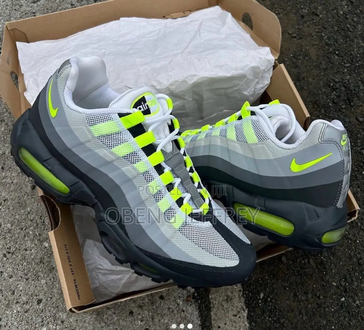 Original Airmax 95 Og Neon/Green