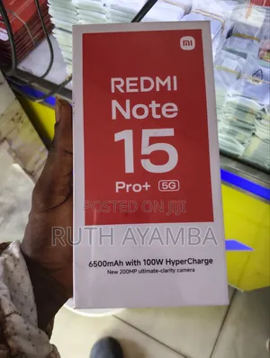 New Xiaomi Redmi Note 15 Pro+ 256 GB Black