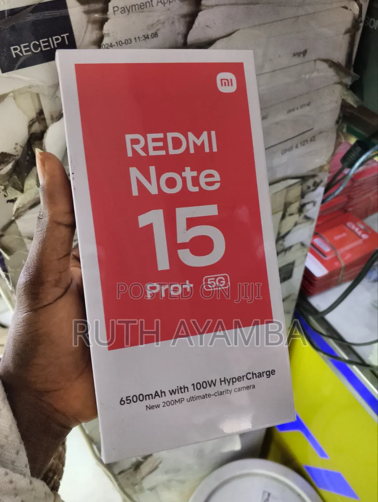 New Xiaomi Redmi Note 15 Pro+ 256 GB Black