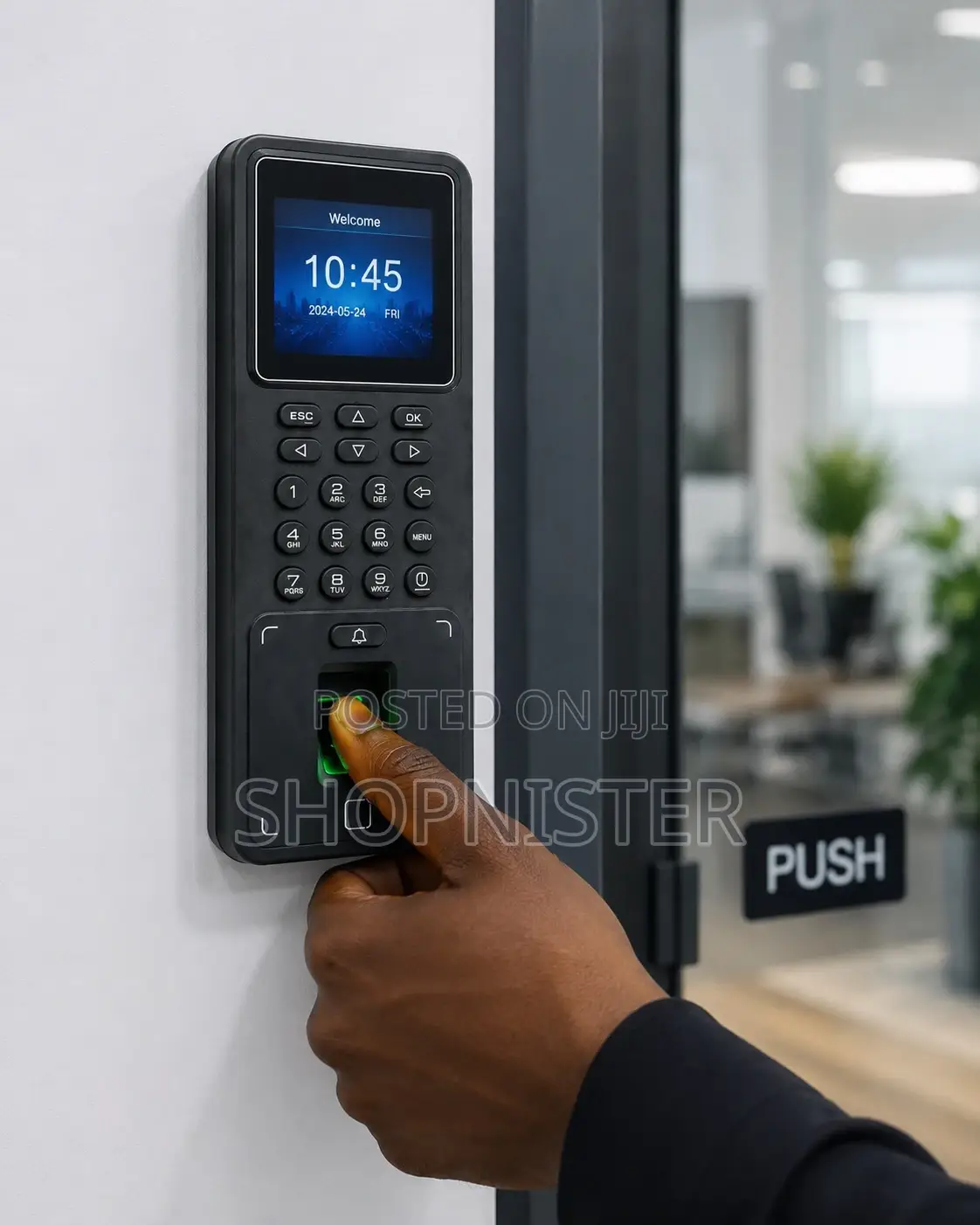 Smart Fingerprint Face Recognition Access Control Device