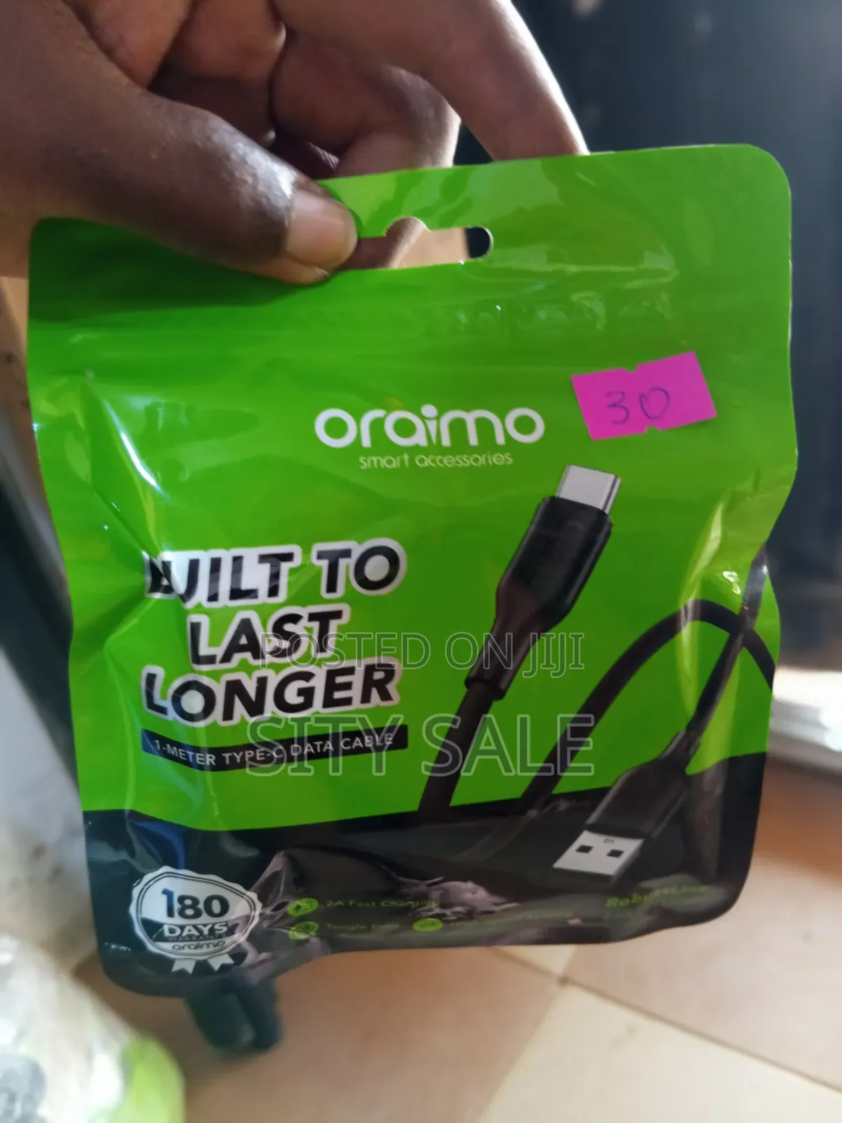 Oraimo Usb-a to Type -C Data Cable