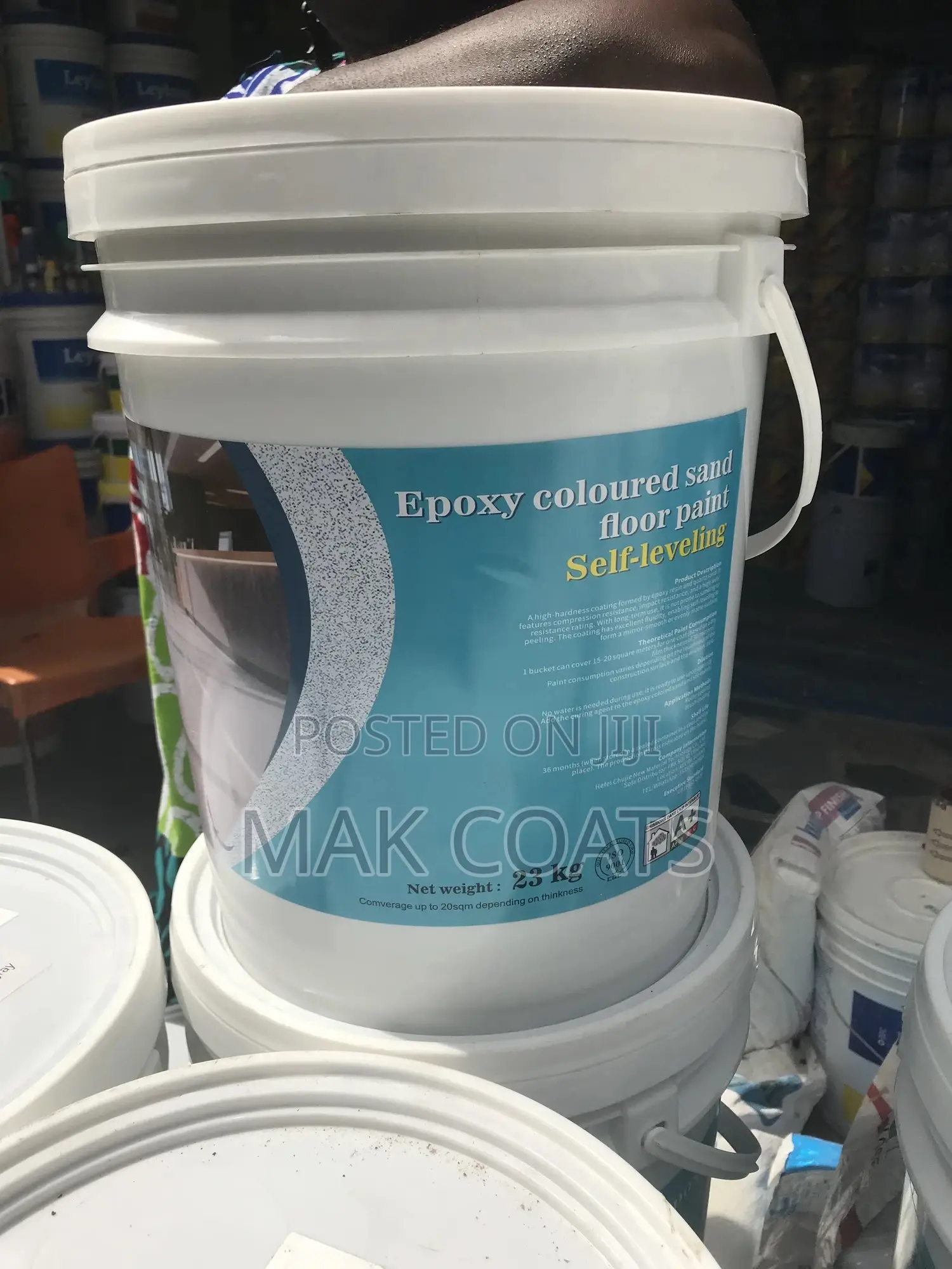 Epoxy Sand Floor Paint (26kg)