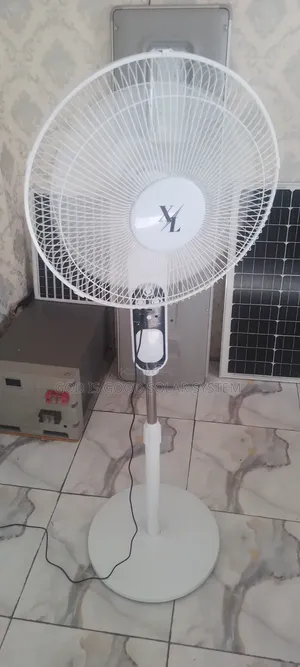 Solar Rechargeable Fan
