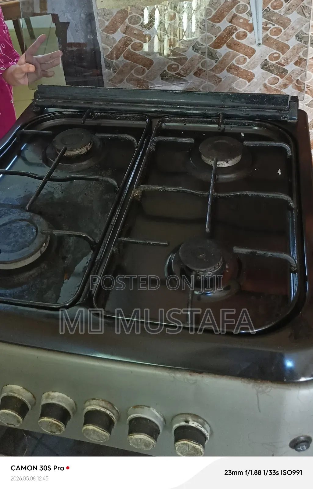 4 Burner Gas Cooker Stove for Sale