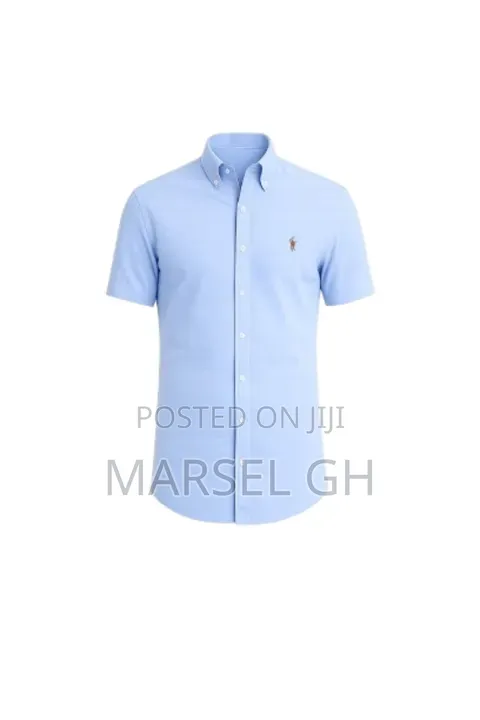 Formal Polo Shirt for Men - Light Blue