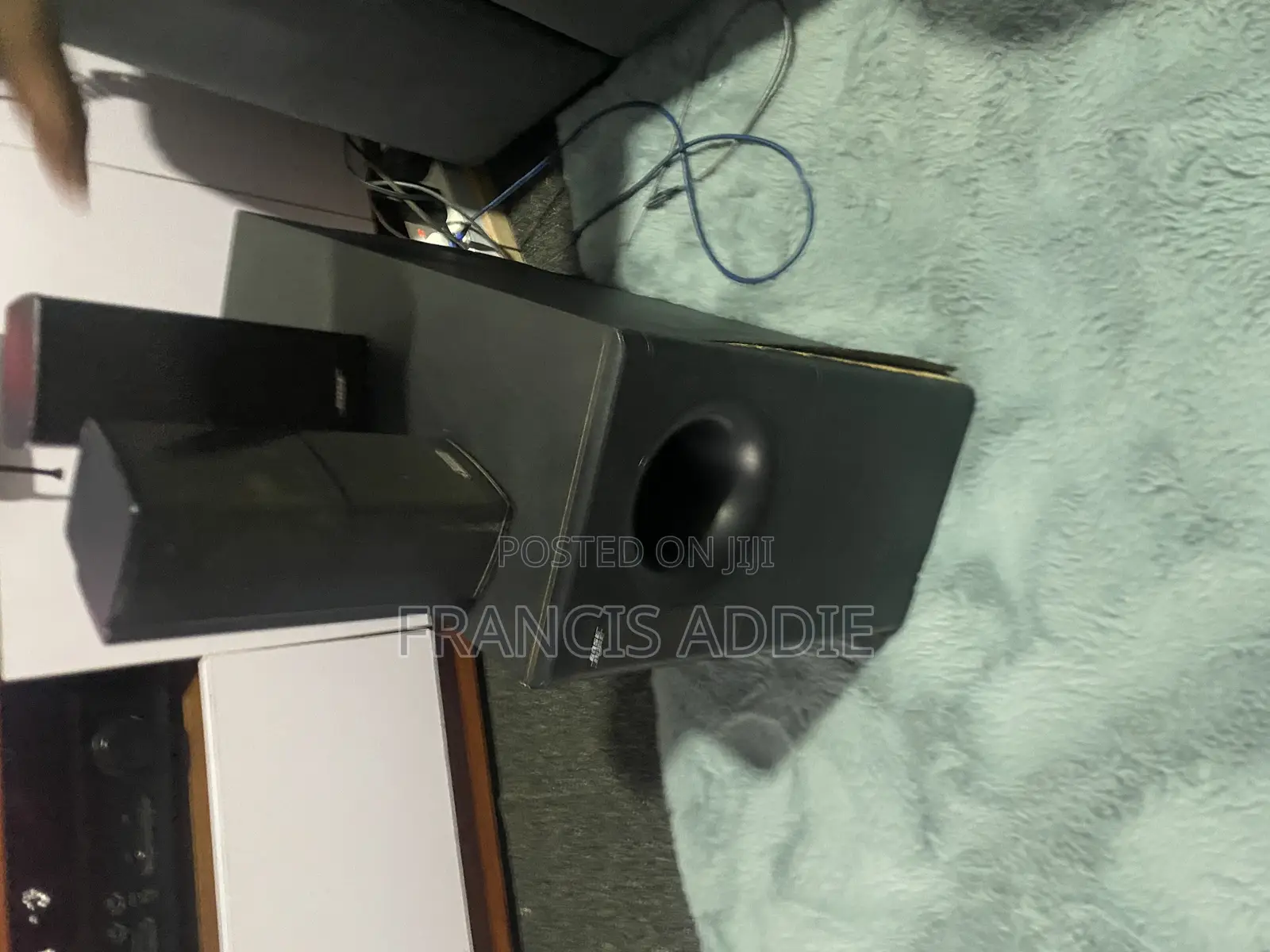 Booking Code :- Speaker Stereo Bose Acoustimass3