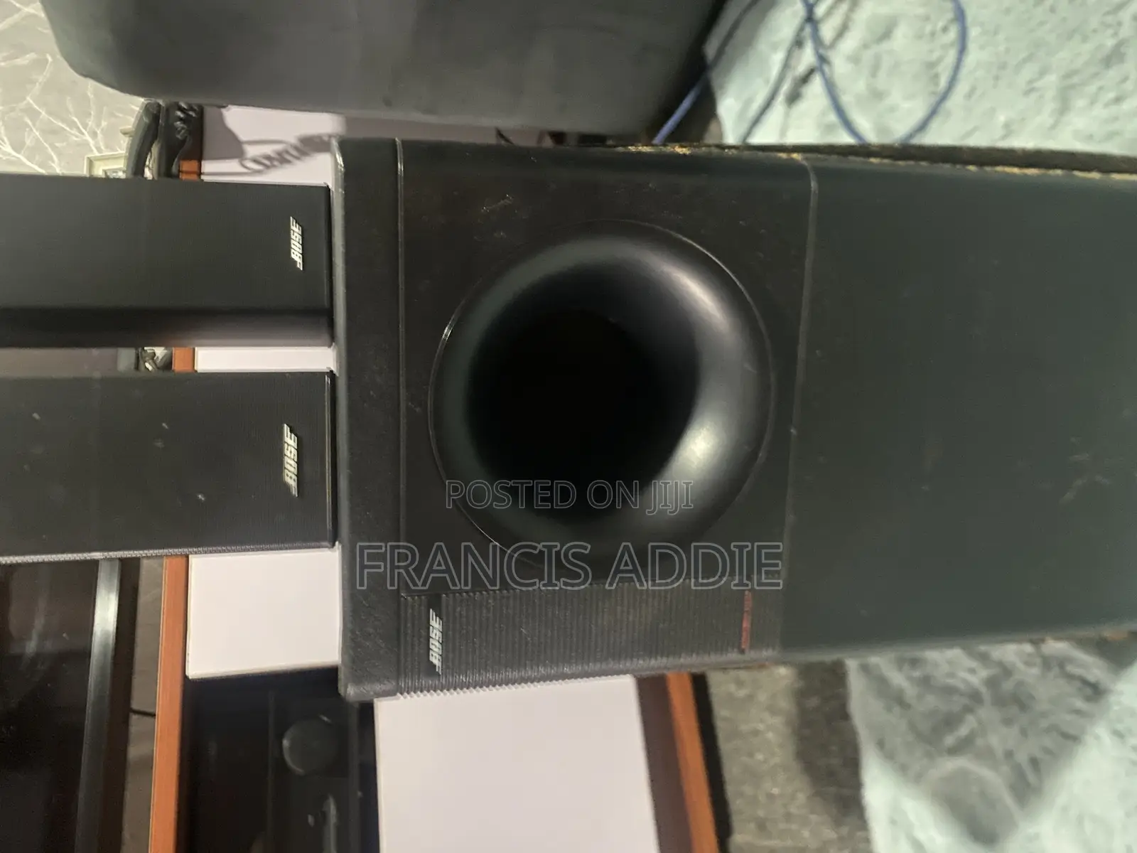 Booking Code :- Speaker Stereo Bose Acoustimass3