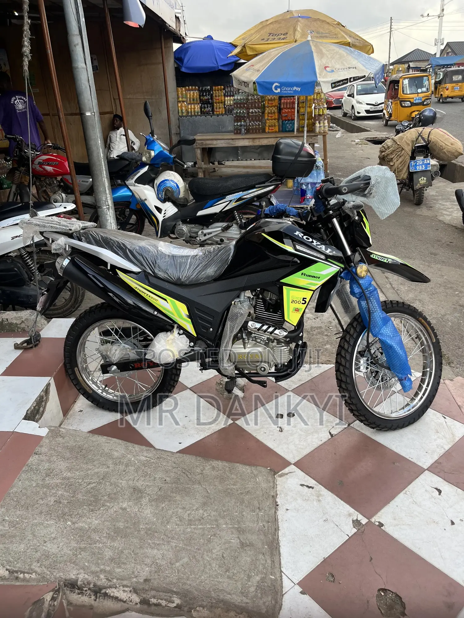 New Haojue HJ125-8K 2022 Black