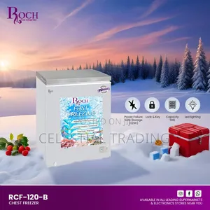 Roch Chest Freezer 100 L (Rcf-120-B)