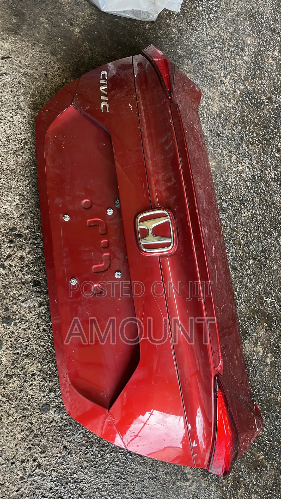 Honda Civic 2017 Back Boot