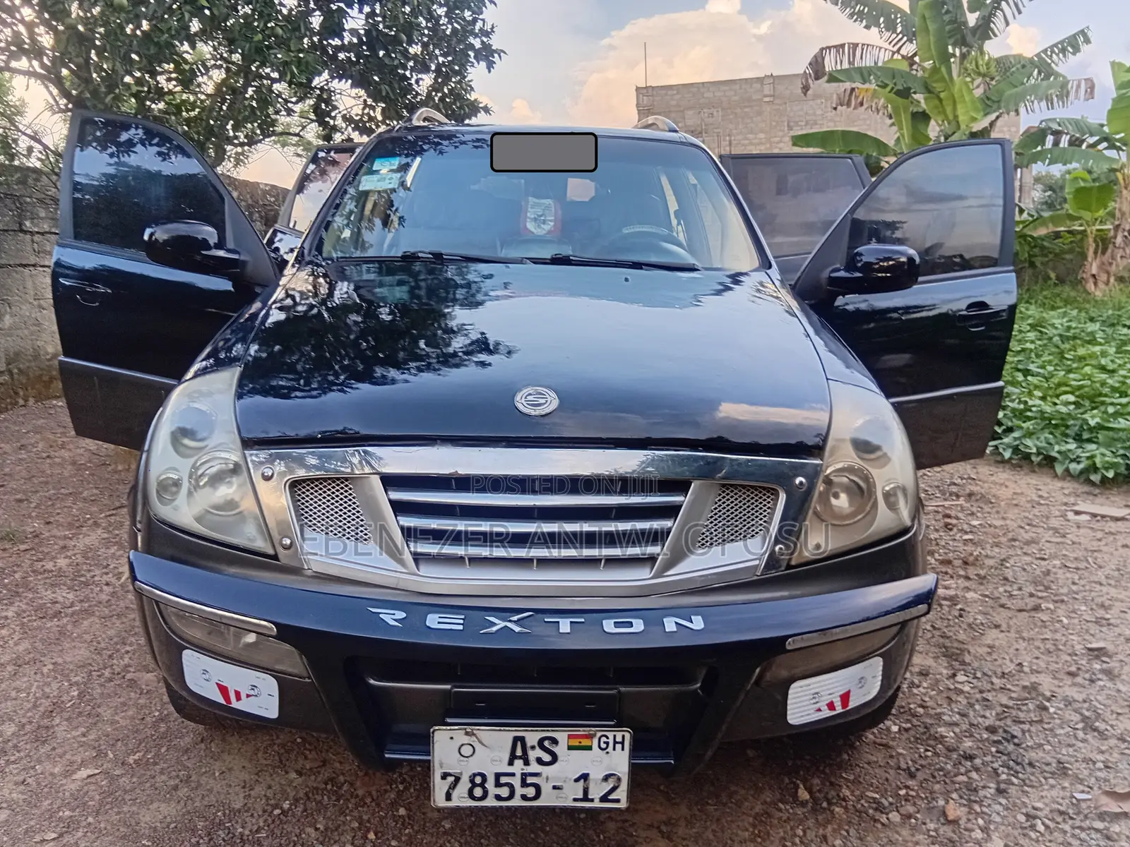 SsangYong Rexton RX 290 2002 Black