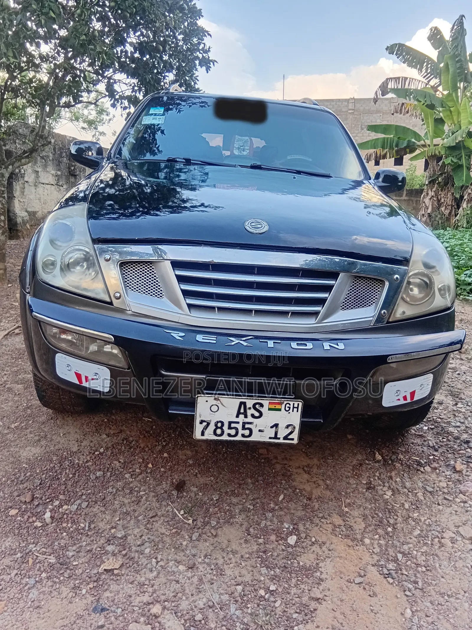 SsangYong Rexton RX 290 2002 Black