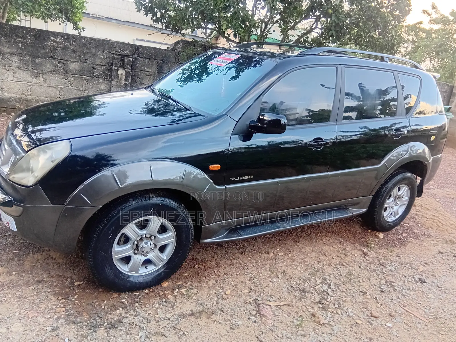 SsangYong Rexton RX 290 2002 Black