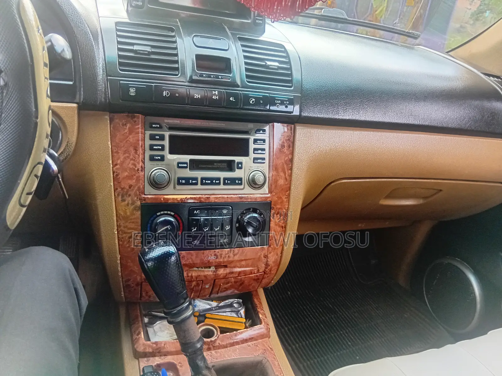 SsangYong Rexton RX 290 2002 Black
