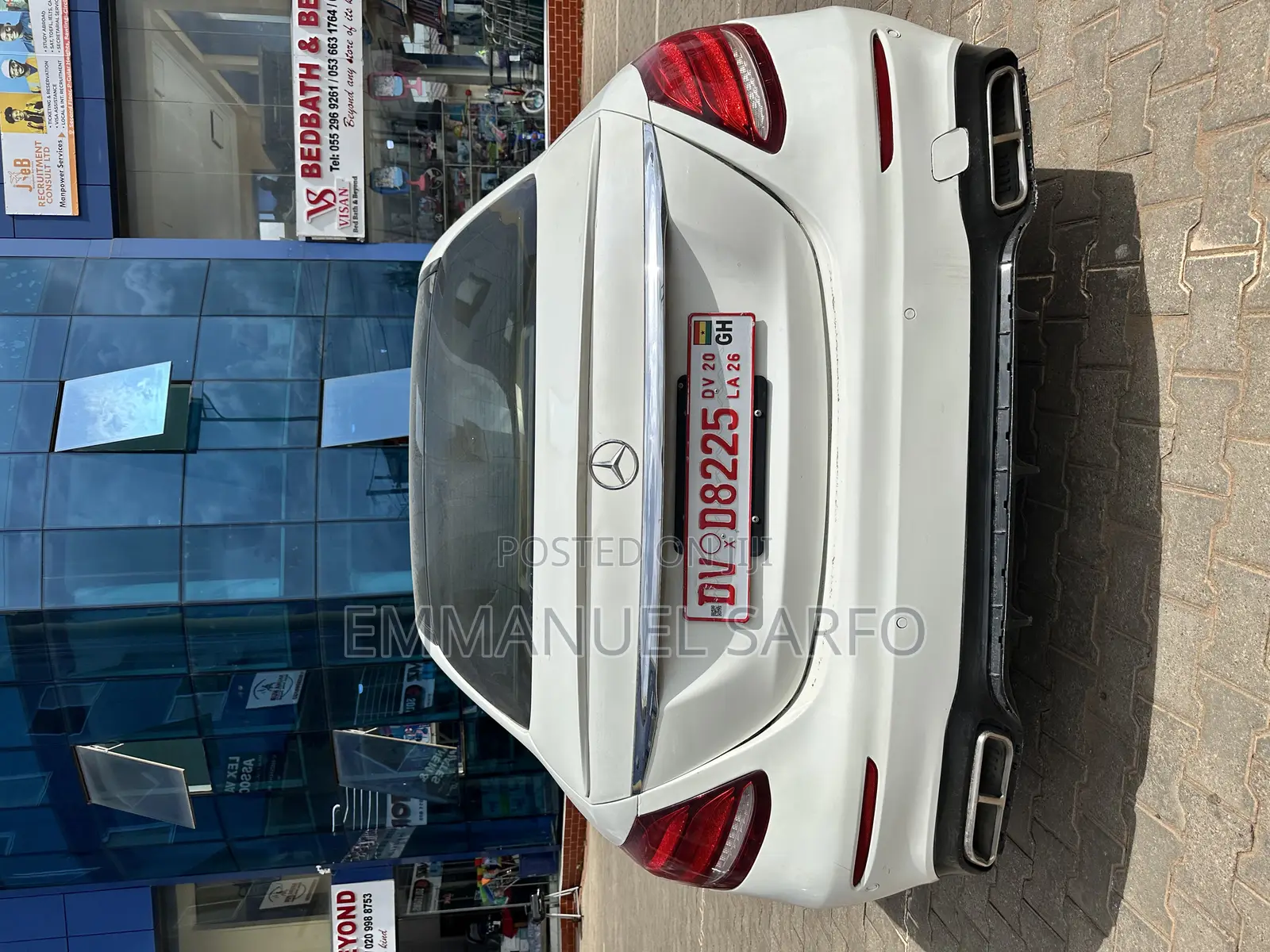 Mercedes-Benz E300 2018 White