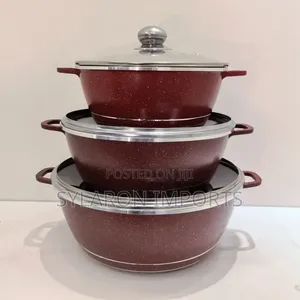 6-Piece Granite Cookware Set