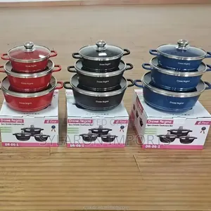 6-Piece Granite Cookware Set