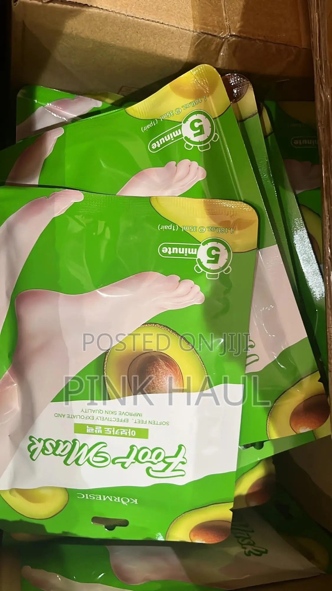 Exfoliating Foot Mask (Wholesale and Retail)