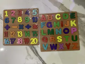 Wooden Toddler Alphabet and Letters Set