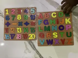 Wooden Toddler Alphabet and Letters Set
