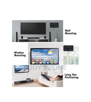 LBQ 3600miles Digital Antenna Tv Indoor Uhd With Signal Amplifier