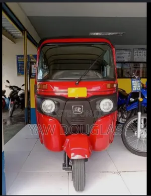 New Bajaj RE 2025 Red