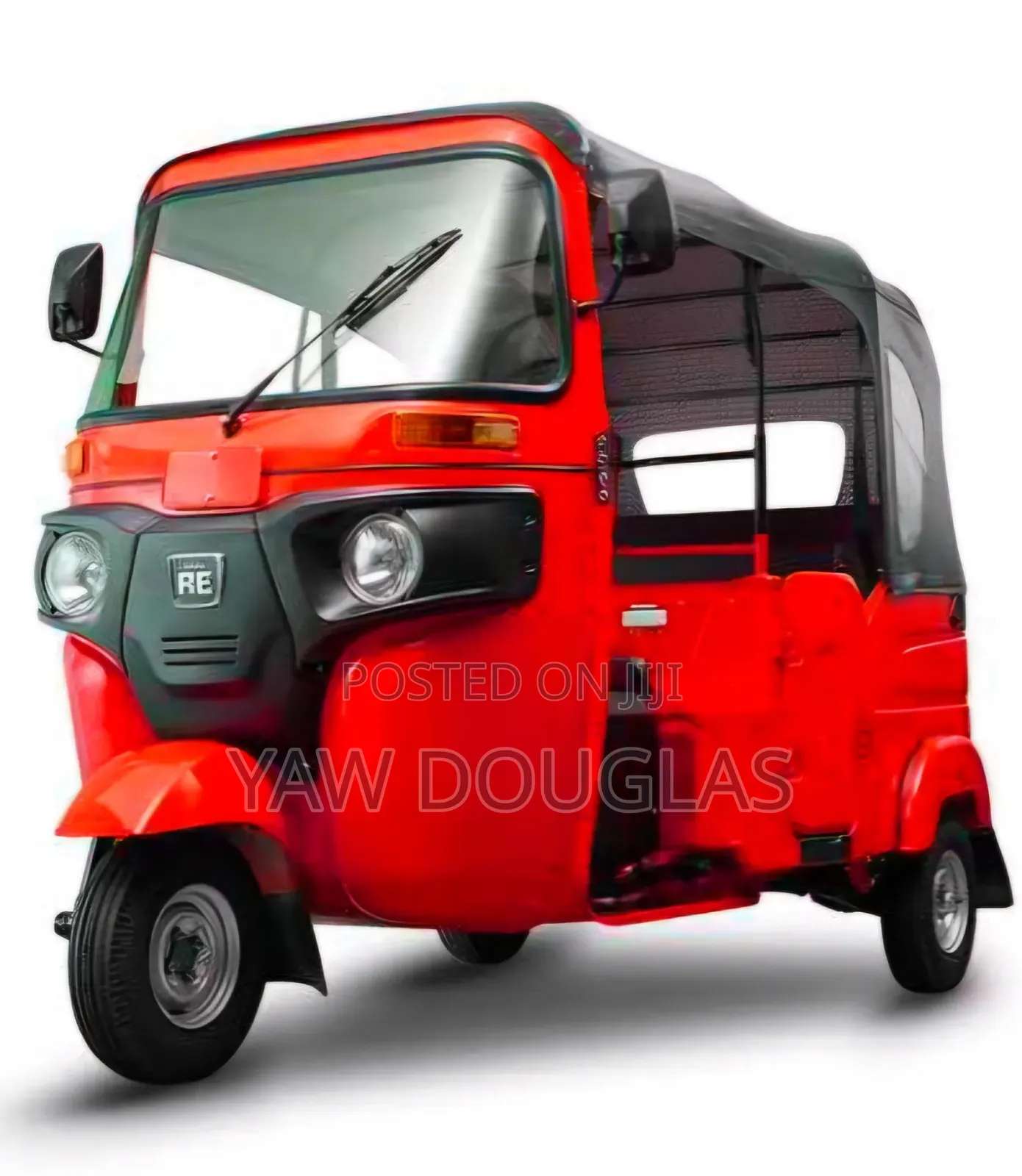 New Bajaj RE 2025 Red