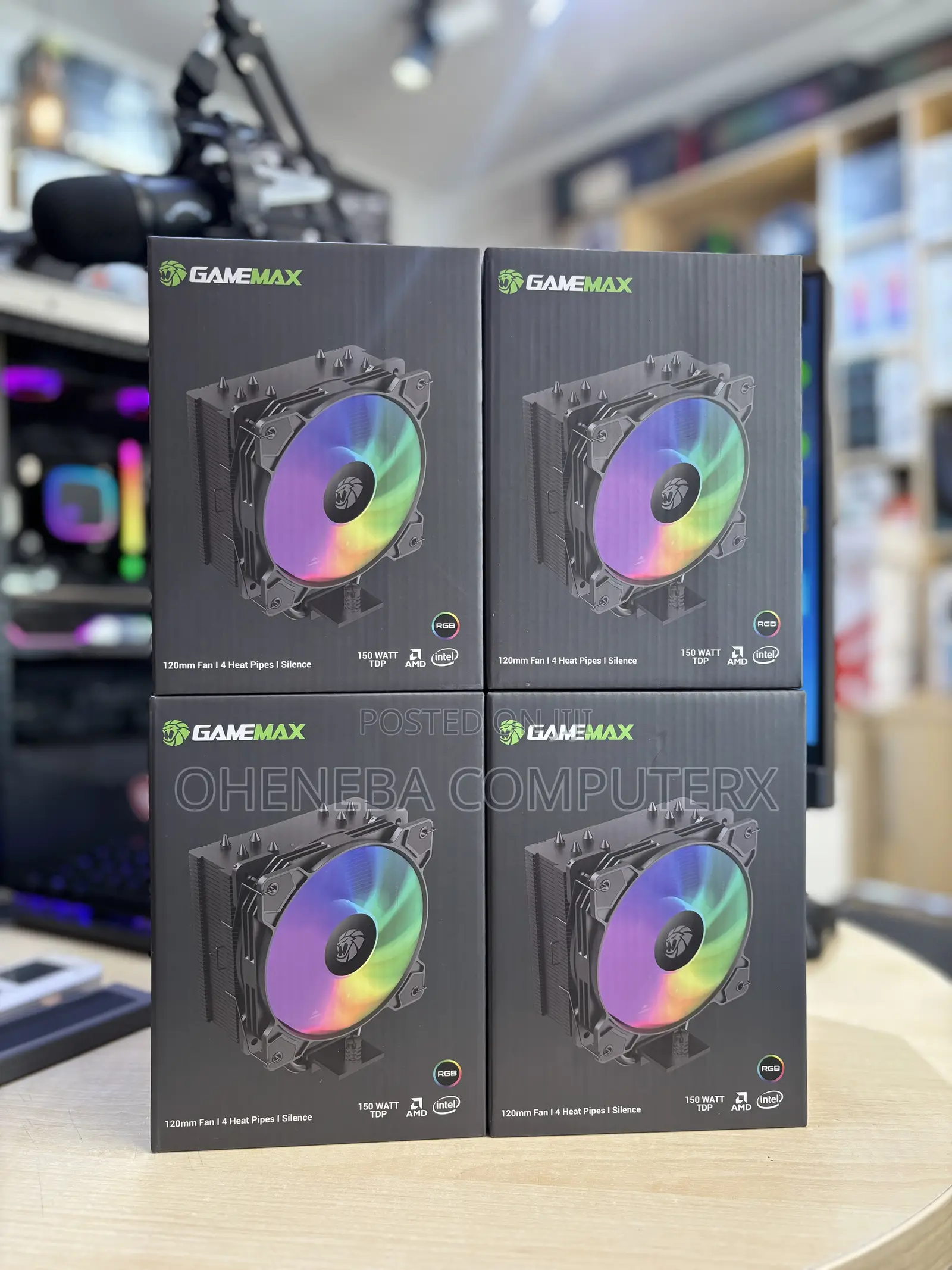 Gamemax Cpu Air Cooling FPR Desktop Amd/Intel