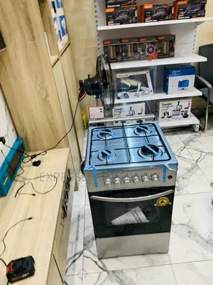 Limited Stock Gas Cooker Oven Grey 50/50 4burner