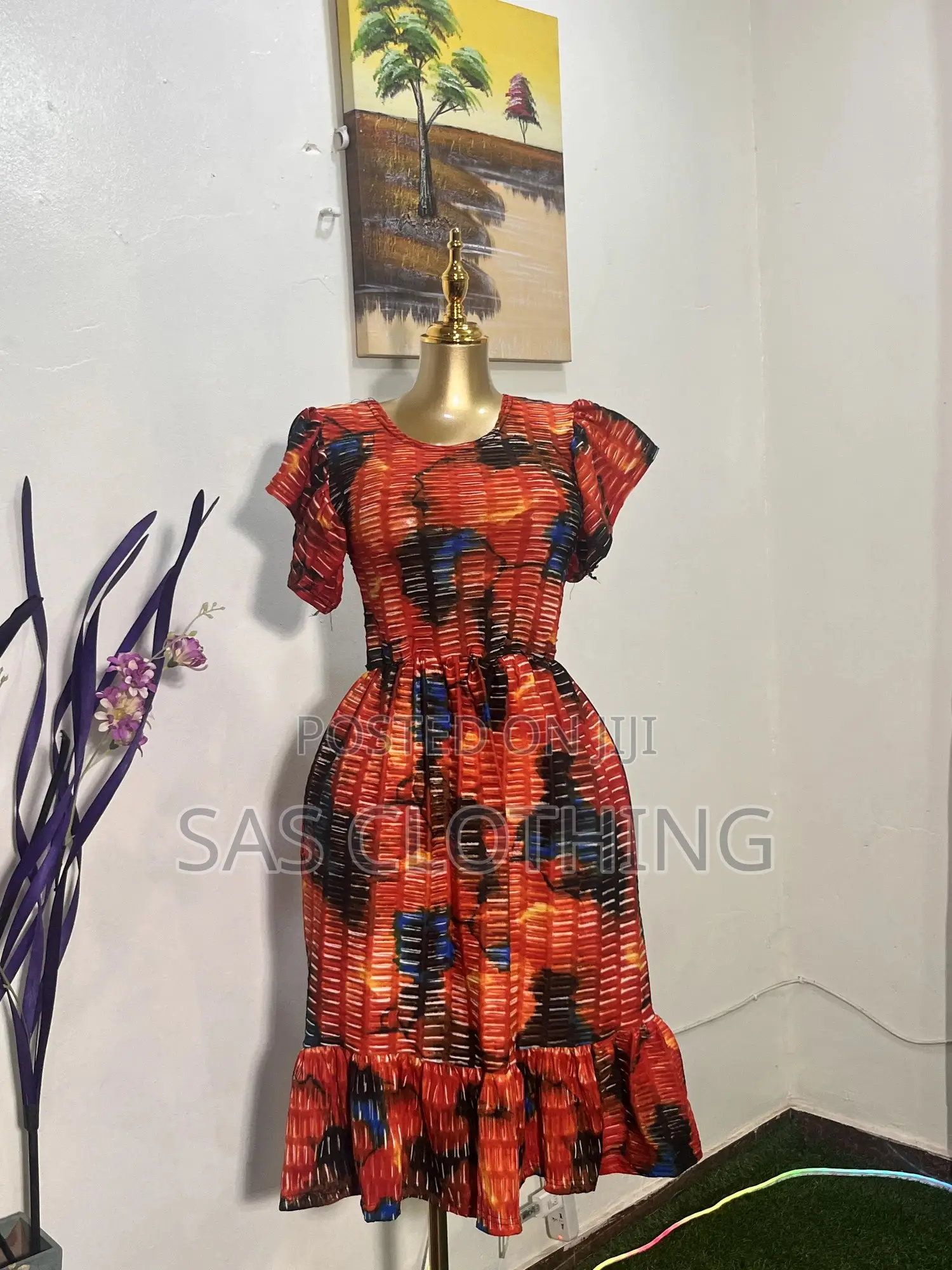 Stunning Multi-Colored Dress