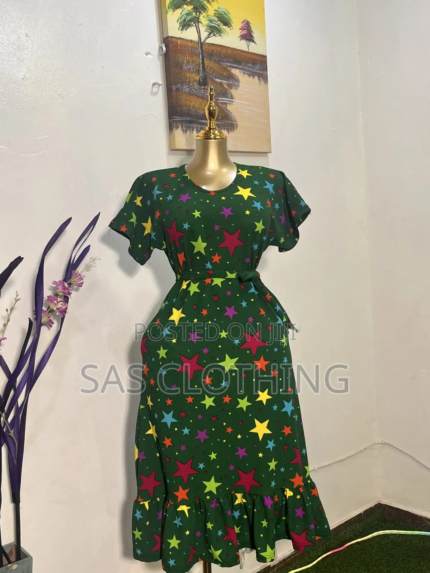 Stunning Multi-Colored Dress