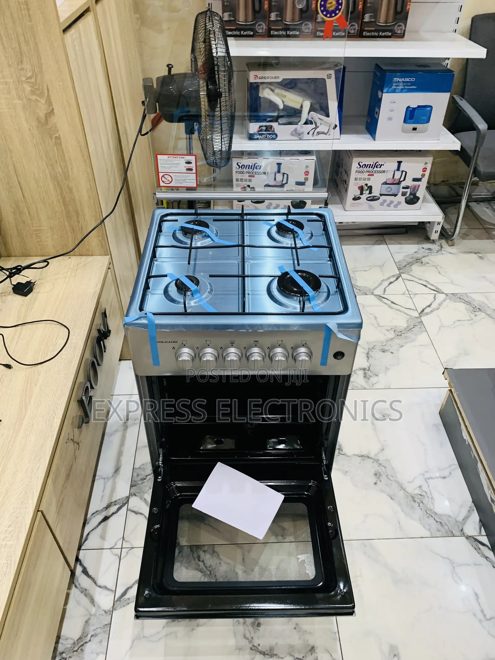 Less Expensive Gas Cooker Oven 4burner 50/50