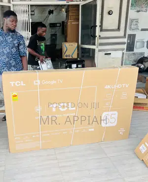 Fresh in Box TCL Led Smart Satellite Android Uhd Television.