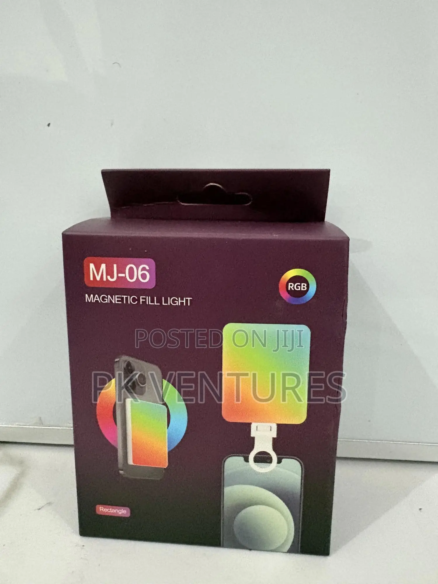 Mj-06 RGB Clip Fill Light Box Side