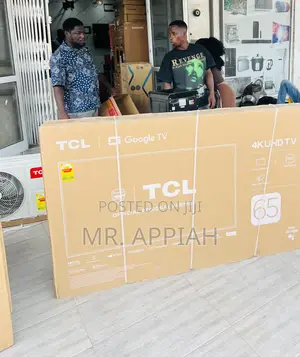 Durable TCL 65” Smart Satellite Android Uhd Television(2025 Model)