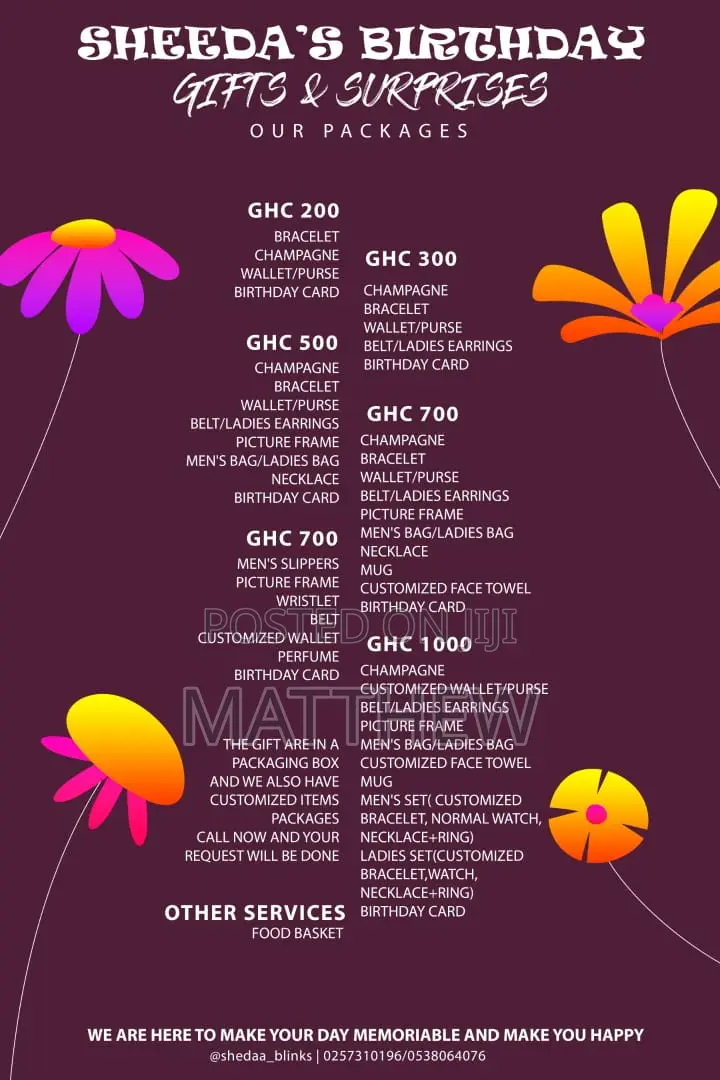 Birthday Gifts And Packages Jerseys, Customized Accessories And More